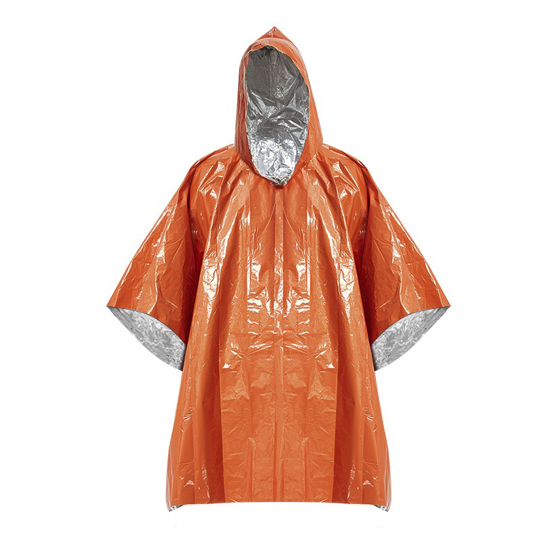 Portable Emergency Raincoat