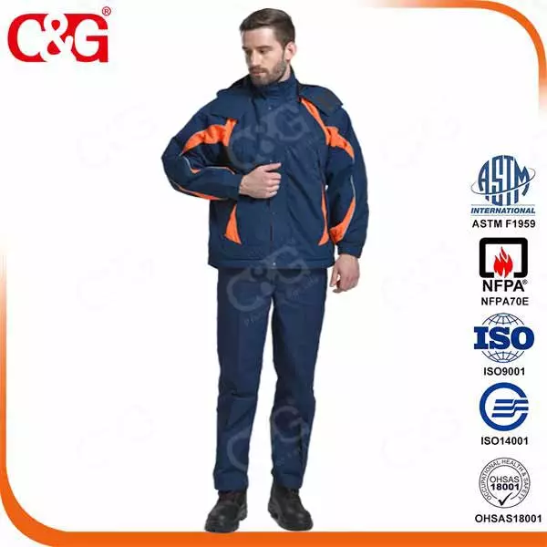 arc flash protective suit fire resistant coverall