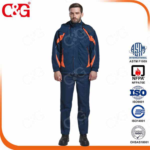 arc flash protective suit fire retardant coverall
