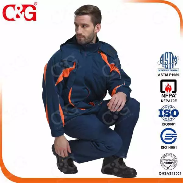 arc flash protective suit fire resistant coverall