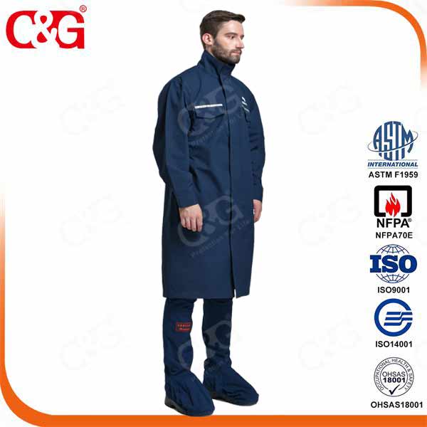 NFPA 70E arc flash protection suit -LEVEL 4