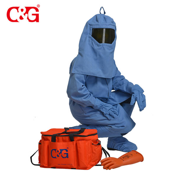Competitive price 33 cal arc flash robe ppe kit suits