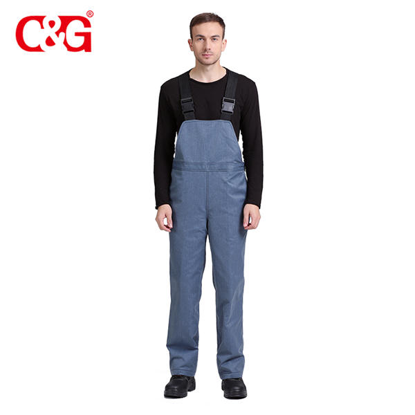 wholesale price 40cal arc flash protective fire resistant bib jacket pants & hood