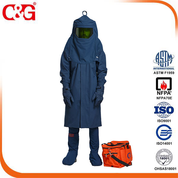 CAT 4 65 cal Arc flash robe kit