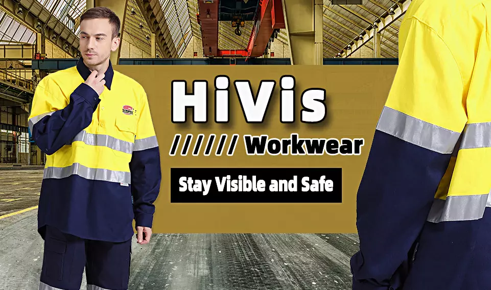Stay Visible and Safe with Hi Vis Workwear clothing