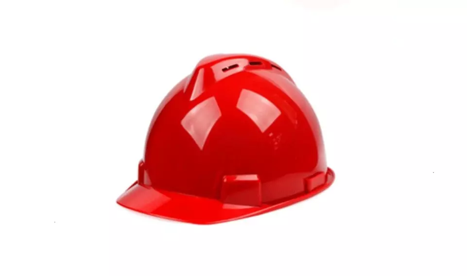 Do you know if the safety helmet you are wearing is a hard helmet or a soft helmet?