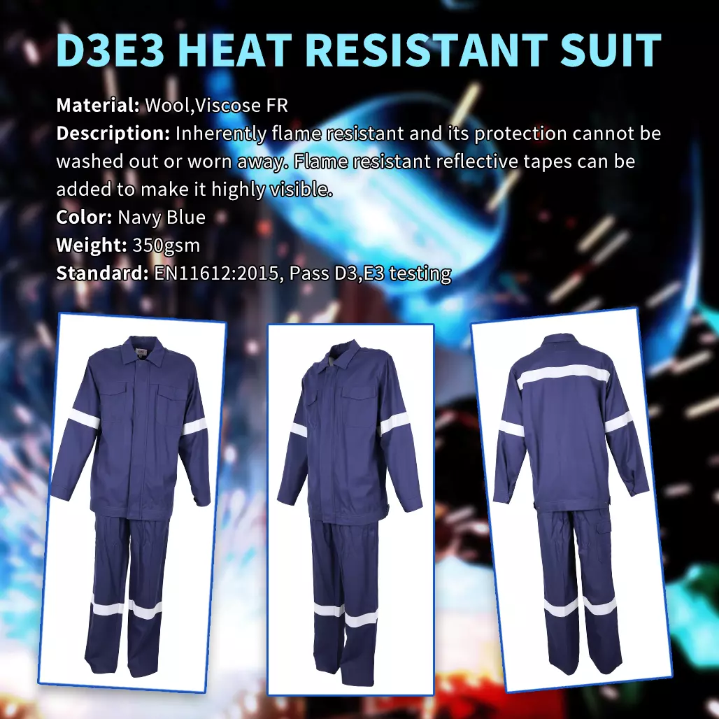 D3E3 Clothing for Molten Metal Protective