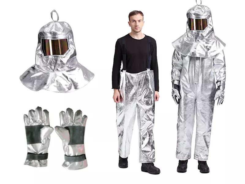 Molten metal protective clothing