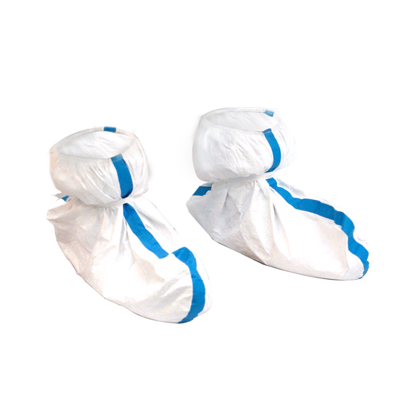 Disposable Boots/shoes cover with slip-retardant sole made with Non-woven Microporous laminate Film