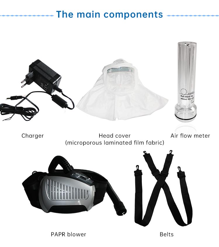 AirFreTM-PAPR Hood head cover-M