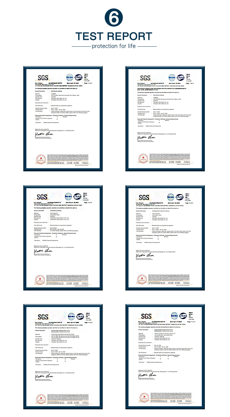 CG400B Disposable Protective Clothing