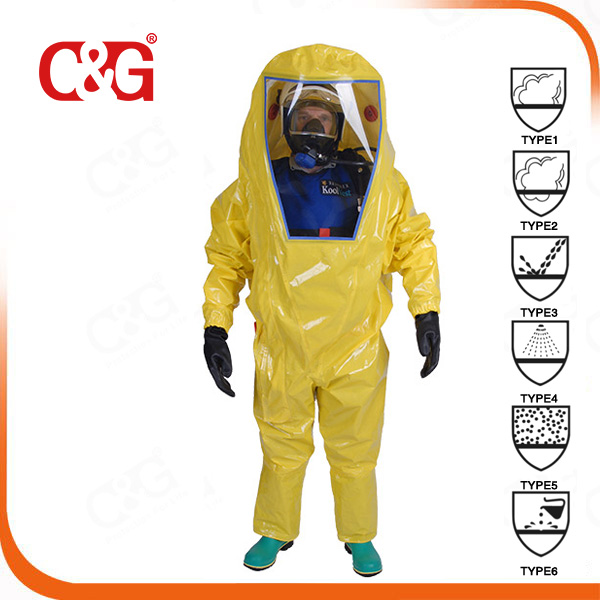 Respirex chemical protective workwear