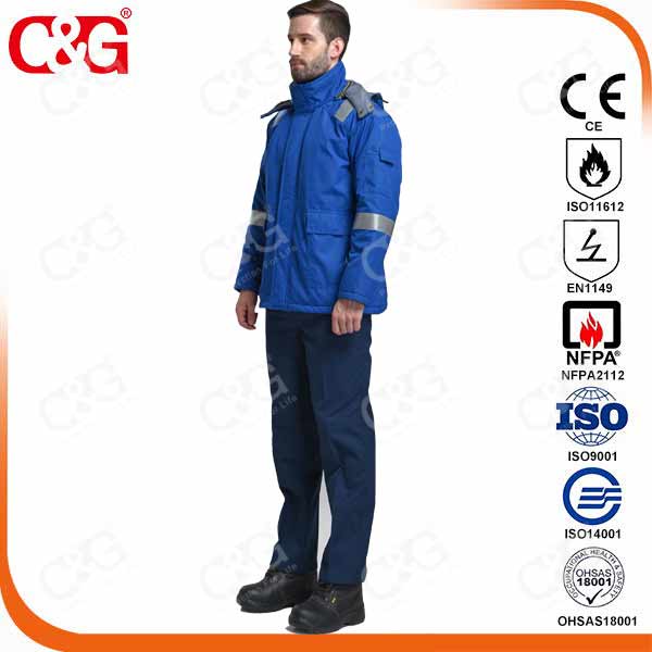 Oil And Gas Nomex Aramid Fire Resistant Suit Flame Resistant Uniform