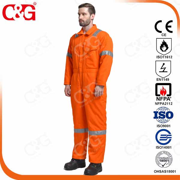 Nomex FR Coverall with Reflective Tapes