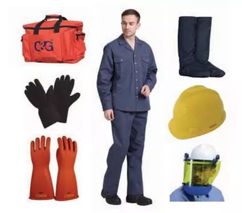 12cal/cm² Arc Flash Protective Clothing Kit 
