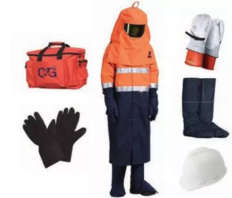 55cal/cm² Arc Flash Protective Clothing Kit 