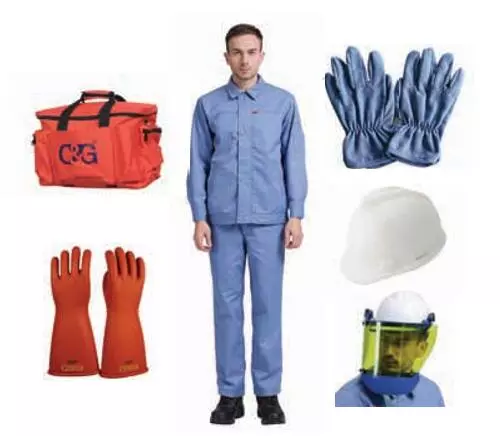 25cal/cm² Arc Flash Protective Clothing Kit 