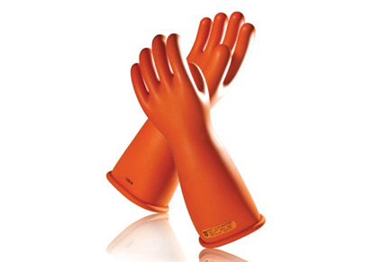 Test instrument for testing voltage of insulated gloves