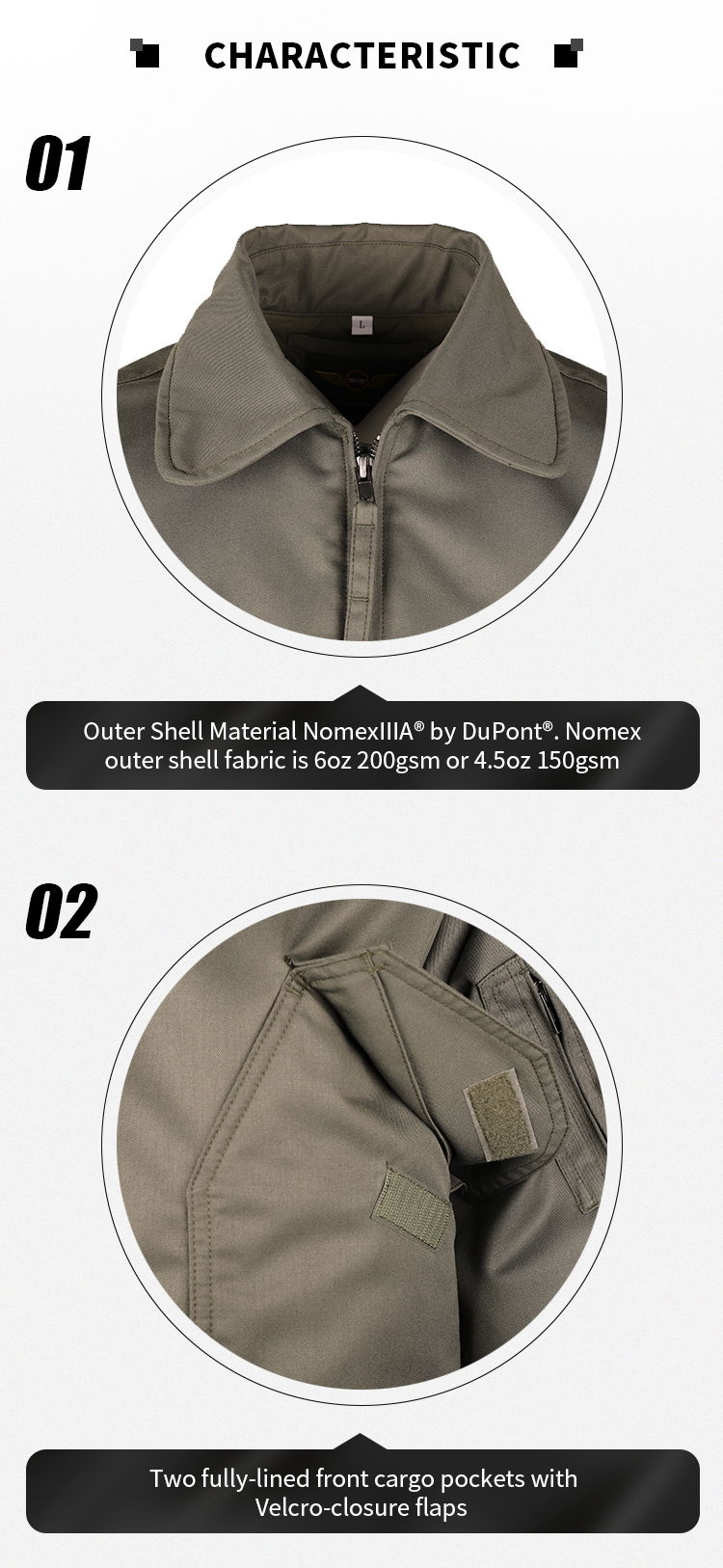 Nomex CWU45/P Flight jacket