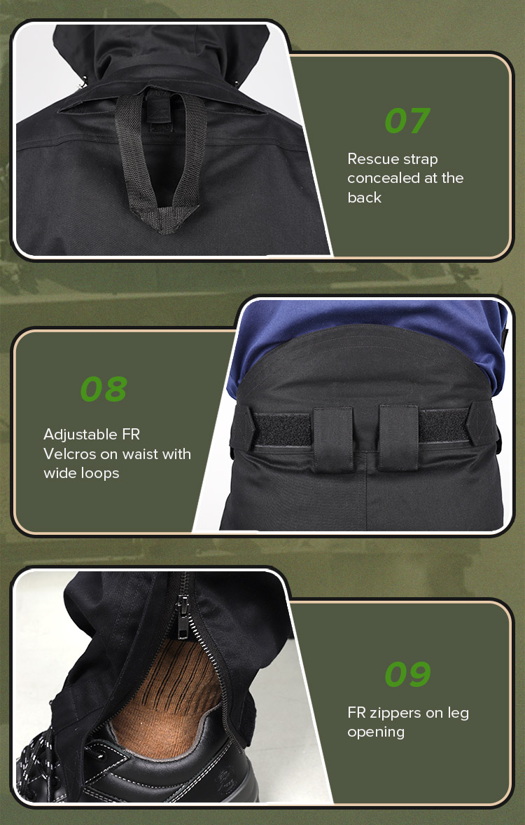 Flame resistant tanker suit