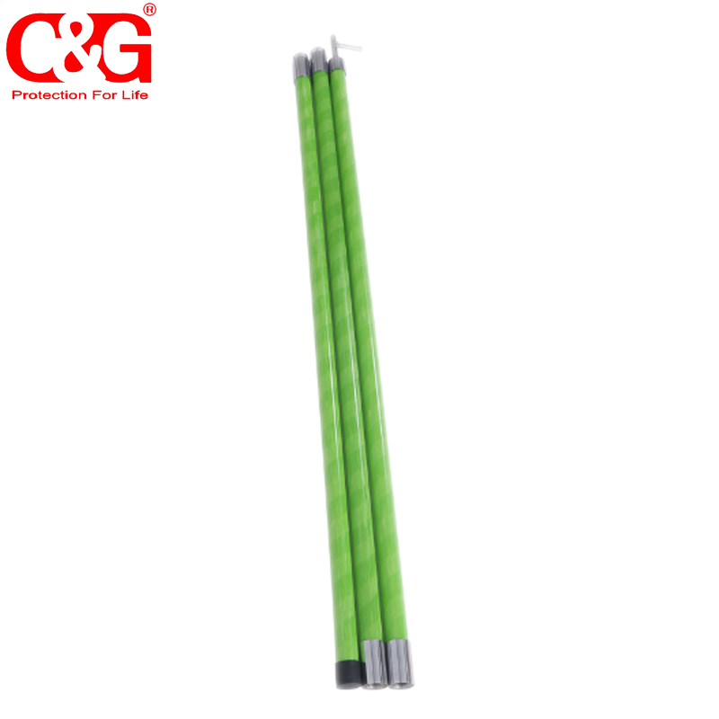 Green High Voltage Fiberglass Hot Stick