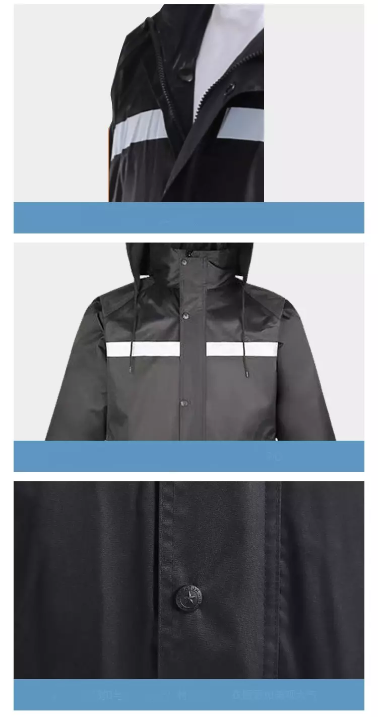 Rainwear Reflective Reusable with Hood.webp