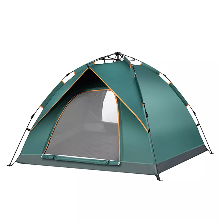 2 Person Single Layer Full Automatic Camping Tent