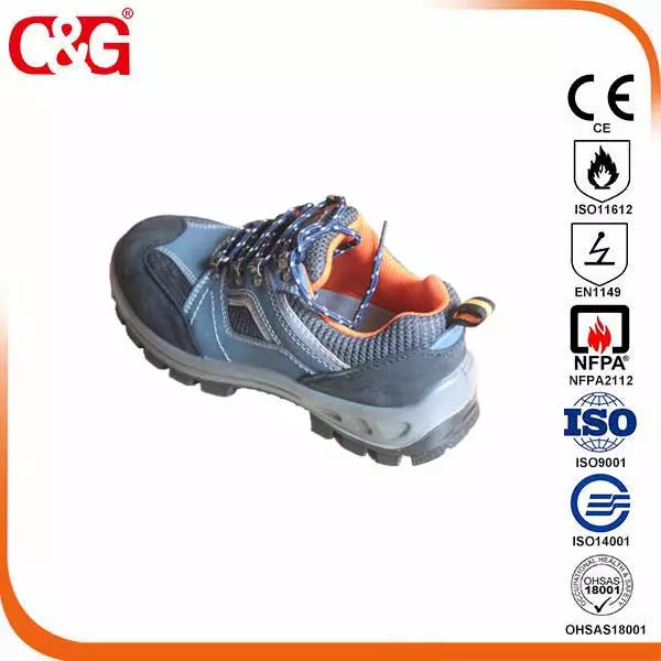 high quality leather 100% waterproof industrial safety shoes