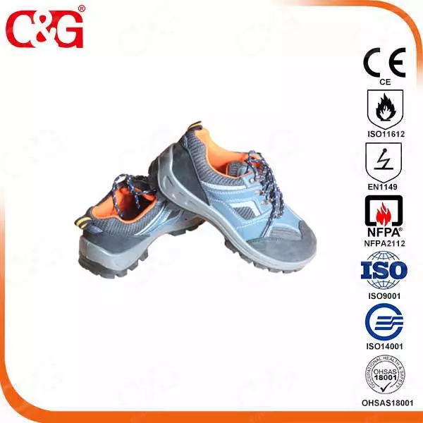 high quality leather 100% waterproof industrial safety shoes