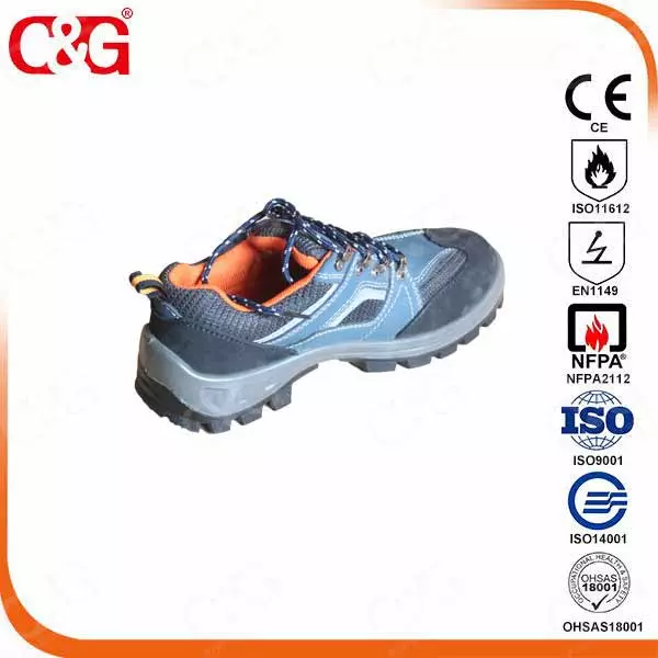 high quality leather 100% waterproof industrial safety shoes