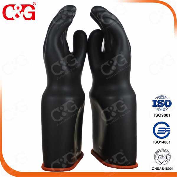 Power Industry Class 0 - 4 Electrical Insulating Gloves