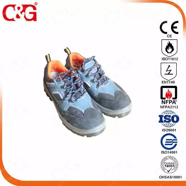 high quality leather 100% waterproof industrial safety shoes