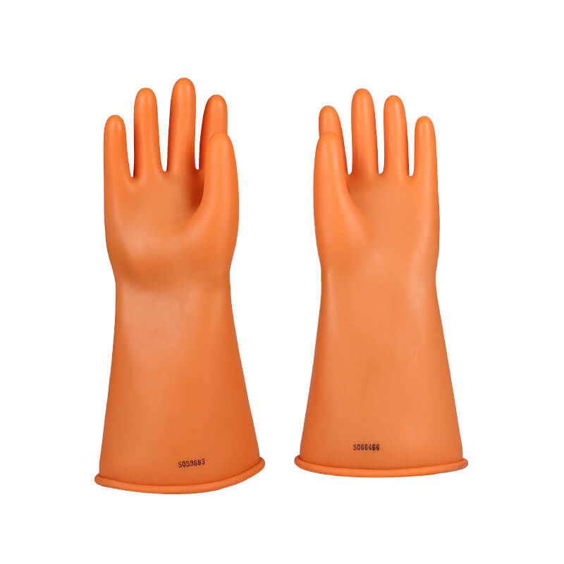 Safety Electrical Gloves Class 2 Electrician Rubber