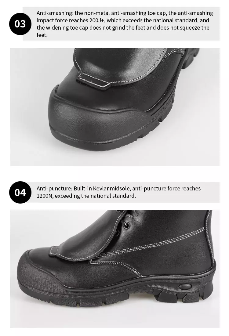 Anti-smashing and anti-puncture safety shoes