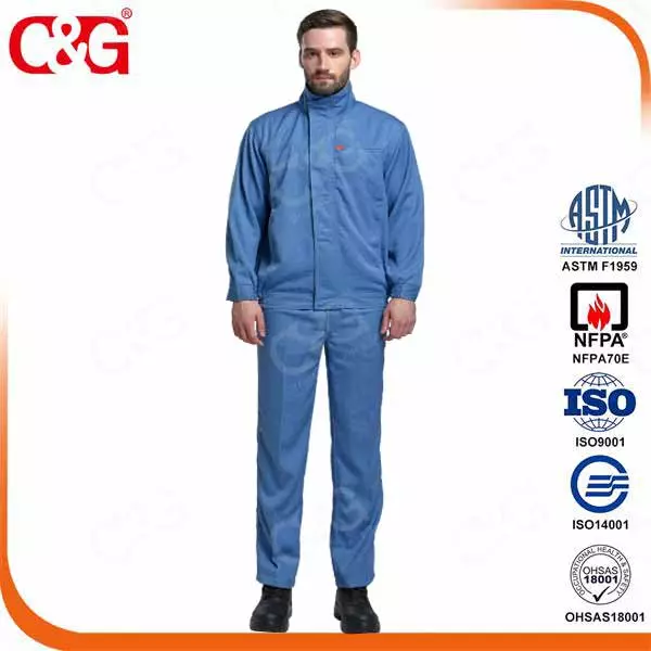 8 cal elecrical arc flash protective safety workwear