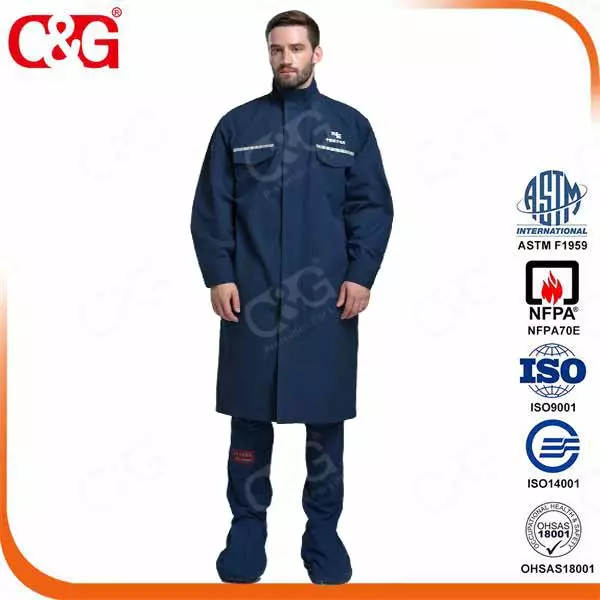 HRC II 12cal Electrical Protective Clothing Electrician Uniform/flame resistant jacket