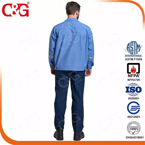 6cal/cm2 dupont protera electrical arc flash protection jacket workwear