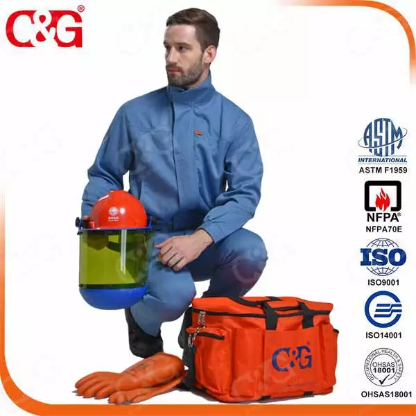 8 cal elecrical arc flash protective safety workwear