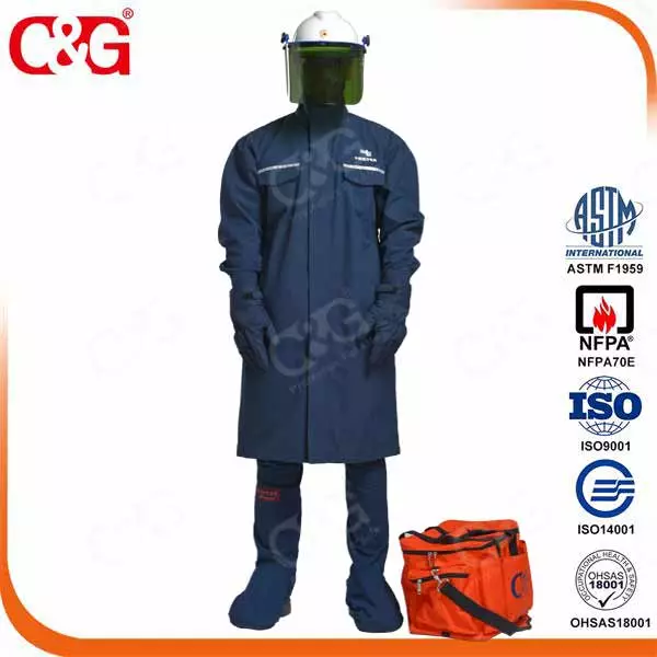 HRC II 12cal Electrical Protective Clothing Electrician Uniform/flame resistant jacket