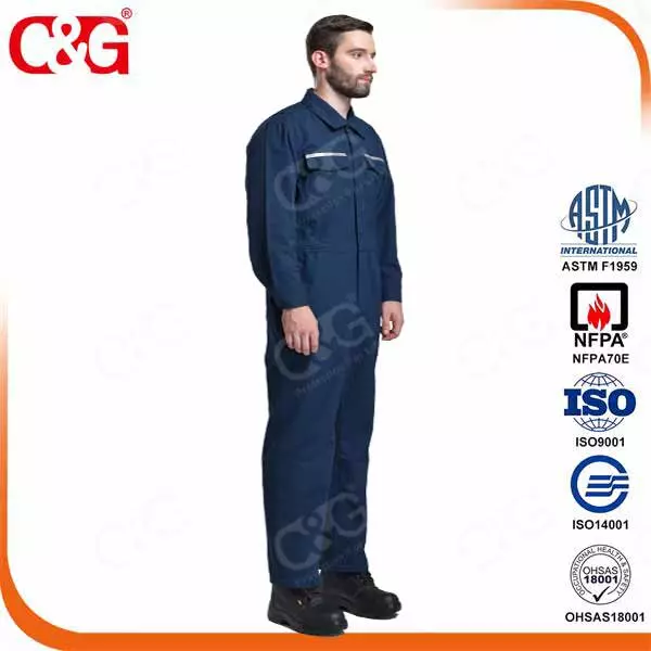 8cal 6. 5oz Electric Arc Flash Protective Coverall