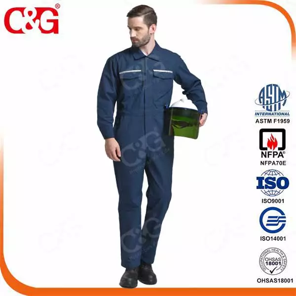 8cal 6. 5oz Electric Arc Flash Protective Coverall