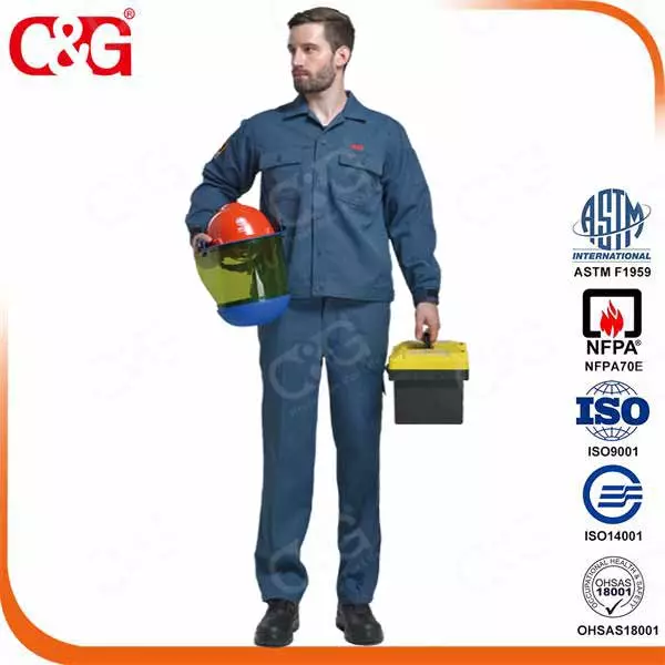 Electric Industry Arc Flash Suit 8 Cal