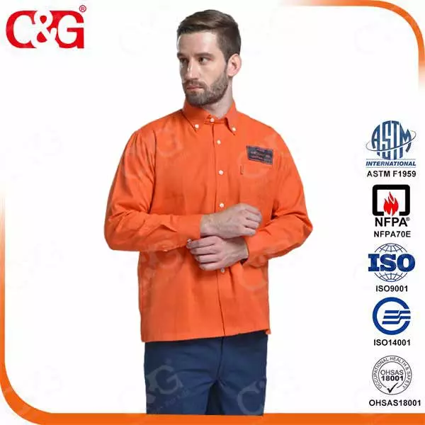 8. 7cal Protera Arc Flash safety long shirt