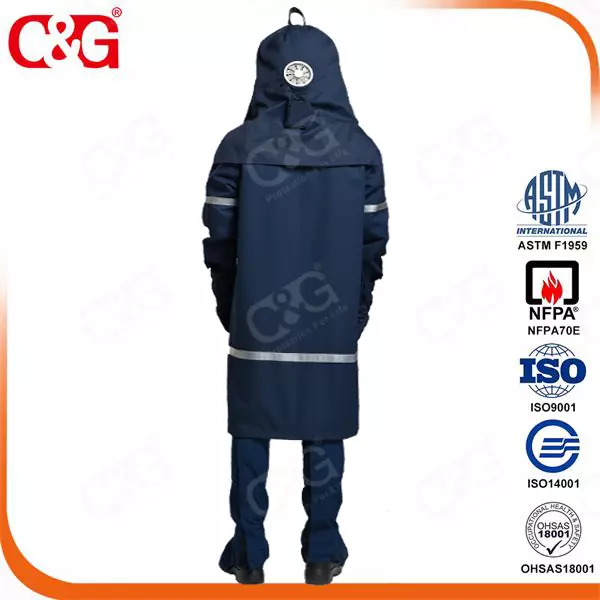 Cat4 40cal/cm2 electrician uniform for Arc Flash Protection