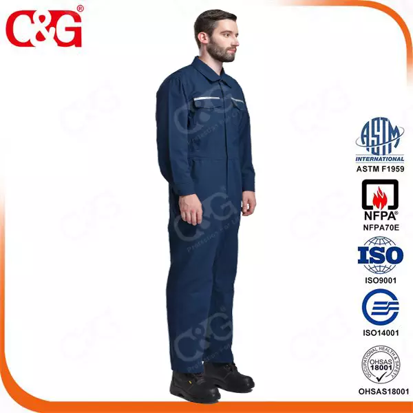 Cat2 12cal/cm2 arc flash protective clothing