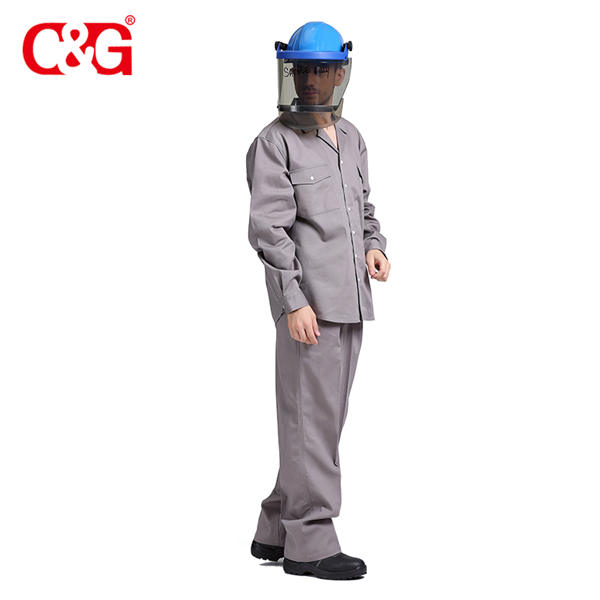 Exquisite 8812 arc flash protective electrician fireproof suit shirt
