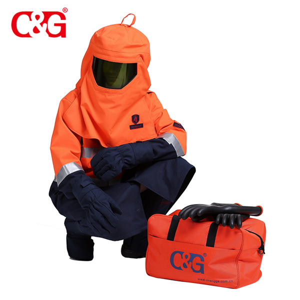Complete production line 55cal arc flash proof personal protective equipment clothing for ASTM F1959