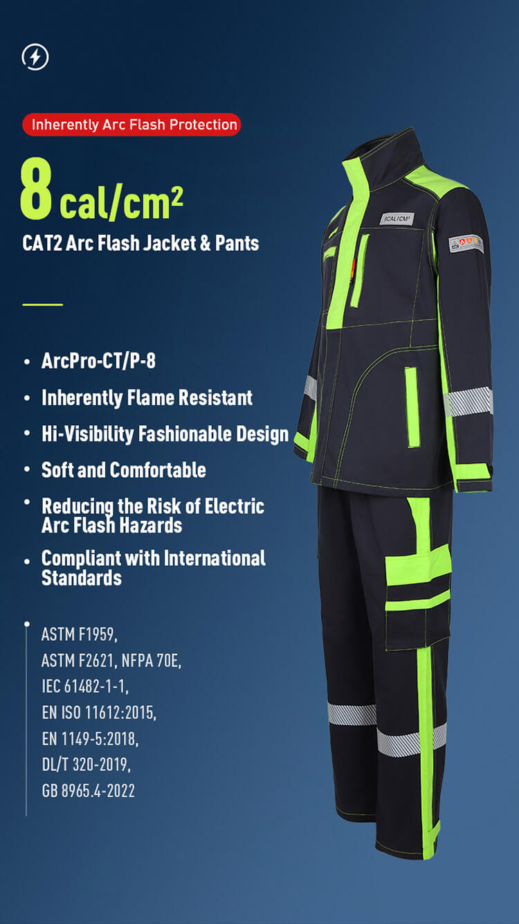 High-Visibility Arc Flash Clothing: Balancing Electrical Hazards a