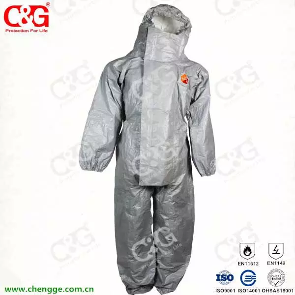 factory directly chemical protective clothing chemical suit