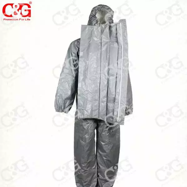 factory directly chemical protective clothing chemical suit